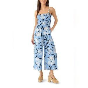 JUNE & HUDSON FLORAL JUMPSUIT NWT